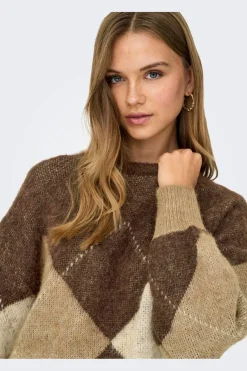 Onlnoeme Life Ls Jq O-Neck Nca Knt