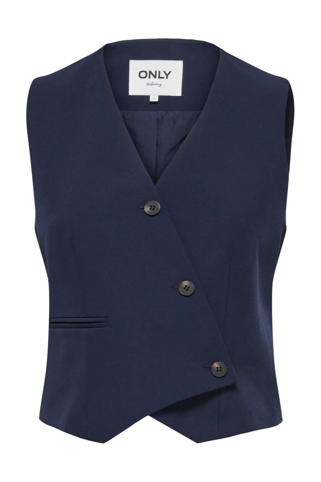 Onlorleen Life S/L Asym Waistcoat Tlr