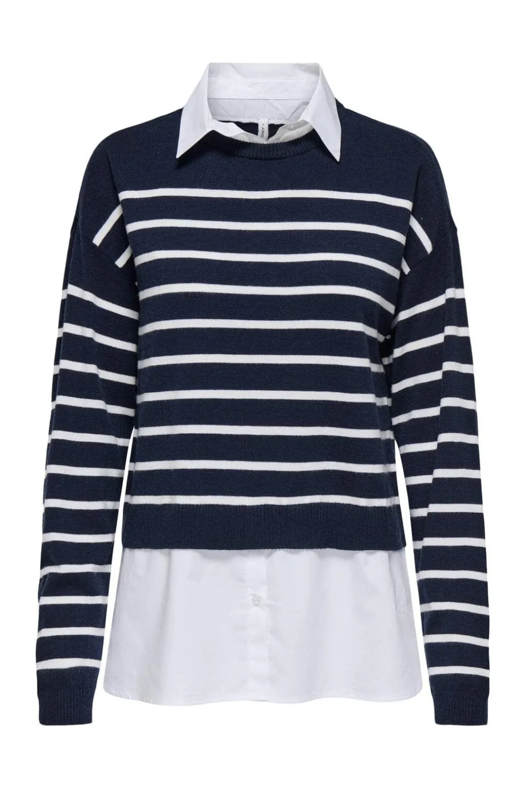 Onlpayson Ls Mix Pullover Knt