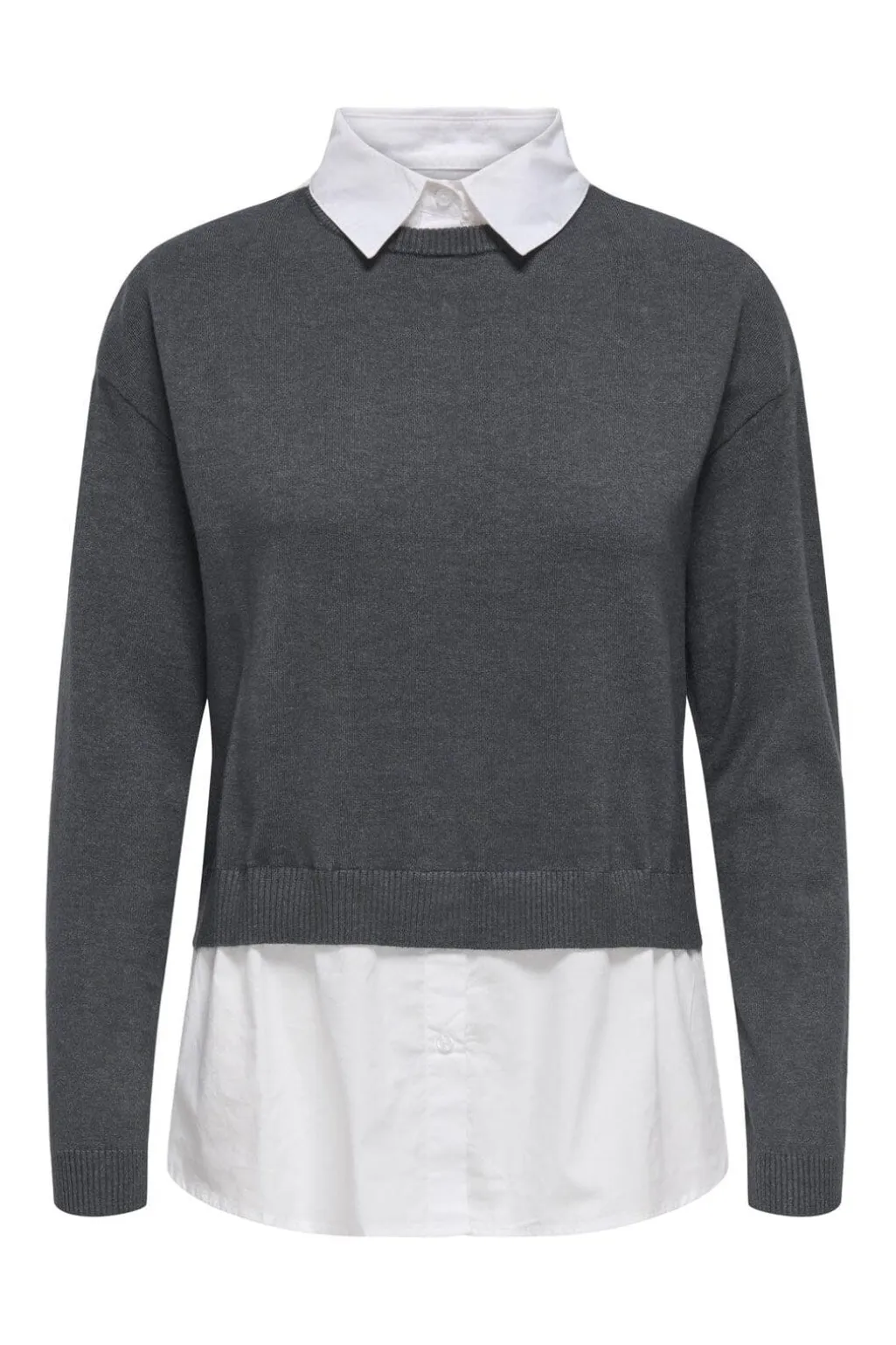 Onlpayson Ls Mix Pullover Knt