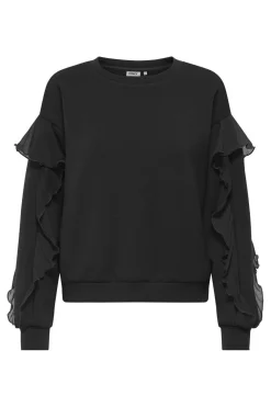 Onlscarlet L/S Flounce Swt