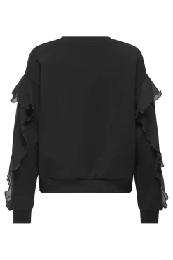 Onlscarlet L/S Flounce Swt