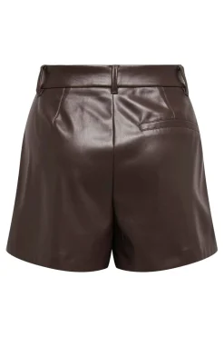 Onlsmooth Faux Lea Shorts 2