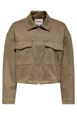 Onlstina Life Faux Suede Jacket Cc