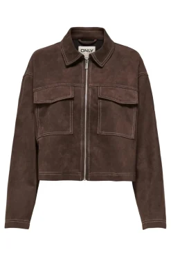 Onlstina Life Faux Suede Jacket Cc