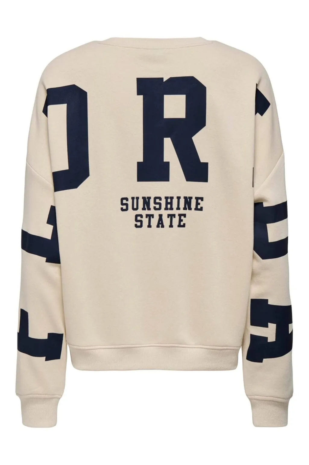 Onlsweat L/S Back/Sleeve Print Swt