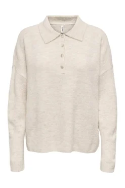 Onltalio Ls Polo Neck Bf Knt