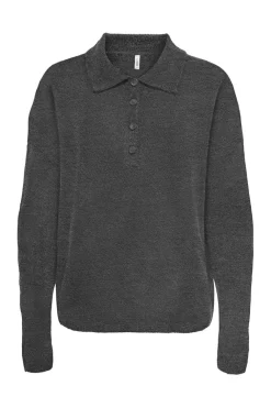 Onltalio Ls Polo Neck Bf Knt