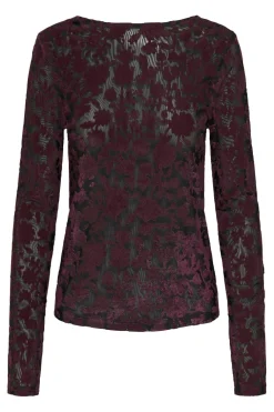 Onlthea L/S Flock Top