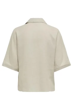Onltokyo Life Ss Linen Bl Shirt