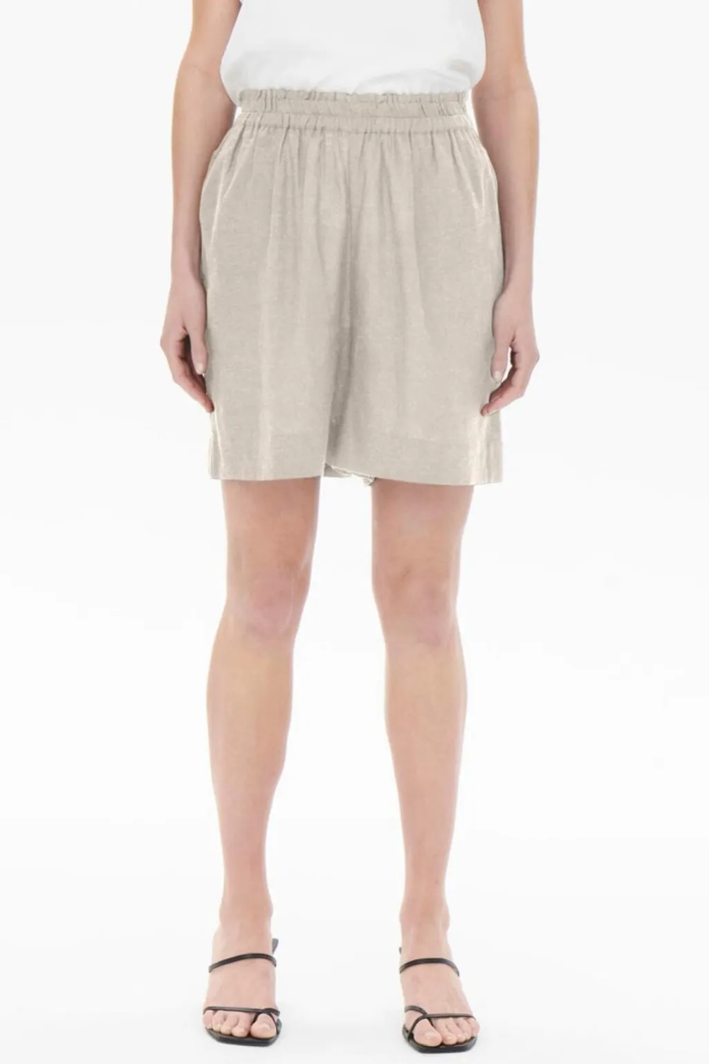 Onltokyo Linen Blend Shorts
