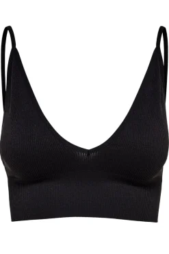 Onlvicky Rib Seamless Vneck Top Acc