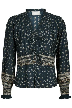 Ora Mini Border Blouse 164597