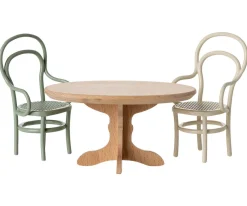 Ovalt Spisebord, Mus