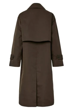 Pcagnes Ls Tie Trenchcoat Pp