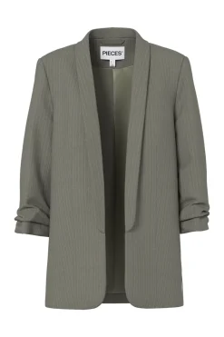 Pcbosella 3/4 Pinstripe Blazer