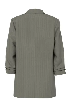 Pcbosella 3/4 Pinstripe Blazer