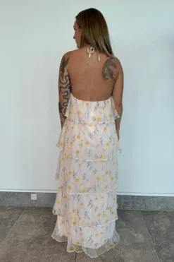 Pcclara Sl Long Layred Dress Kca