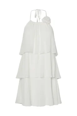 Pcclara Sl Short Layred Dress Kca