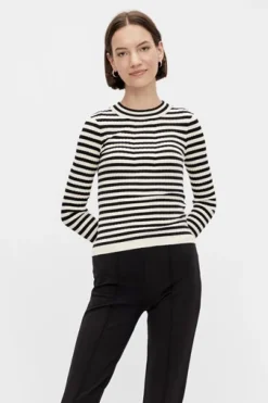 Pccrista Ls O-Nech Knit Noos