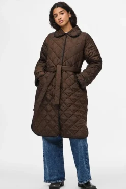 Pcemily Long Quilted Jacket