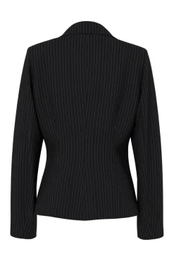 Pcfalka Ls Fittet Pinstriped Blazer
