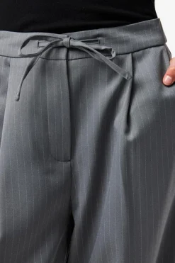 Pcfalka Pinstriped Tie Pants