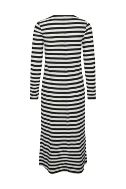Pcfiline Ls O-Neck Midi Dress Kac