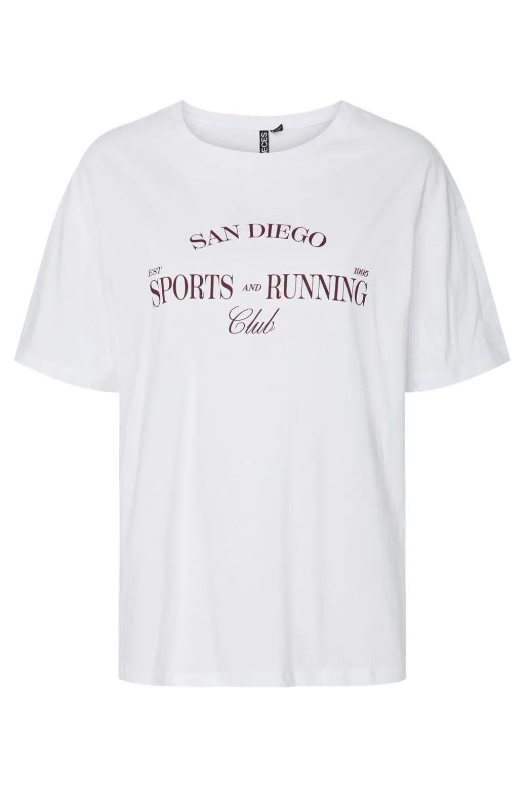 Pcfiona Ss O-Neck Tee Fsy