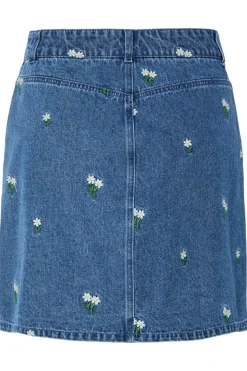 Pcfreia Short Denim Skirt Fsy