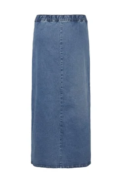 Pcginny Midi Denim Skirt Jit