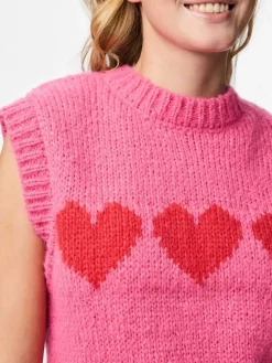 Pcjove Sl O-Neck Knit Vest