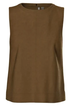 Pcjuno Sl O-Neck Top Fsy