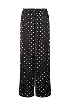 Pcjytta Straight Satin Pants