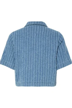 Pcmalba Ss Denim Shirt