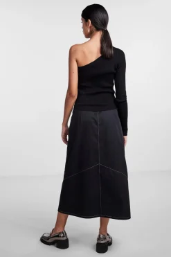 Pcmandy One Shoulder Knit Top Dmo