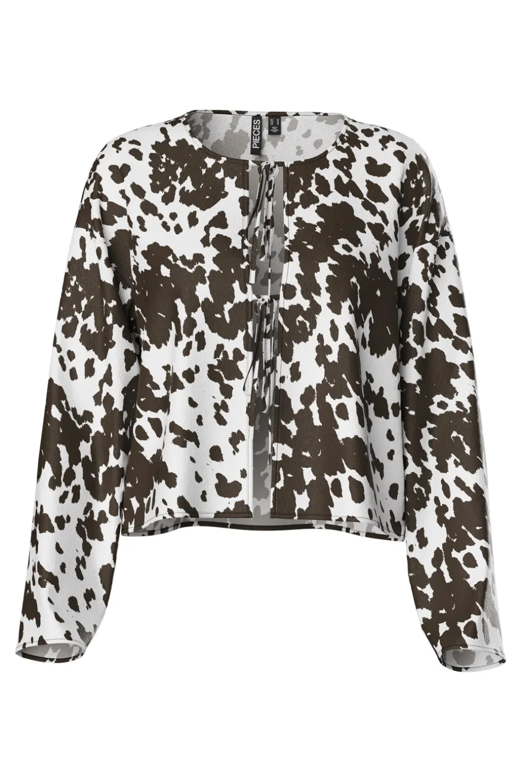 Pcmari Ls V-Neck Tie Top