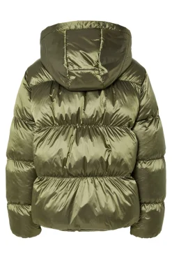 Pcmilla Shiny Puffer Jacket W. Hood
