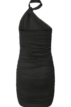 Pcnalle Sl Halterneck Mesh Dress