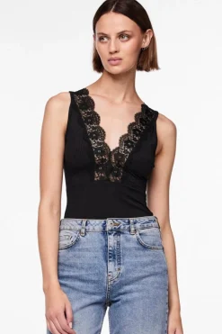 Pcnoami Sl Lace Bodystocking