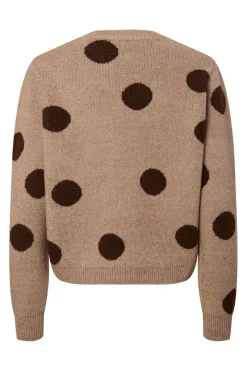 Pcosla Ls O-Neck Knit Pullover