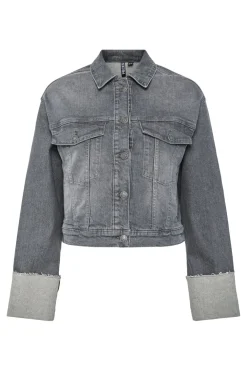 Pcpil Fold Up Denim Jacket