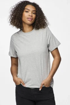 Pcria Ss Fold Up Solid Tee