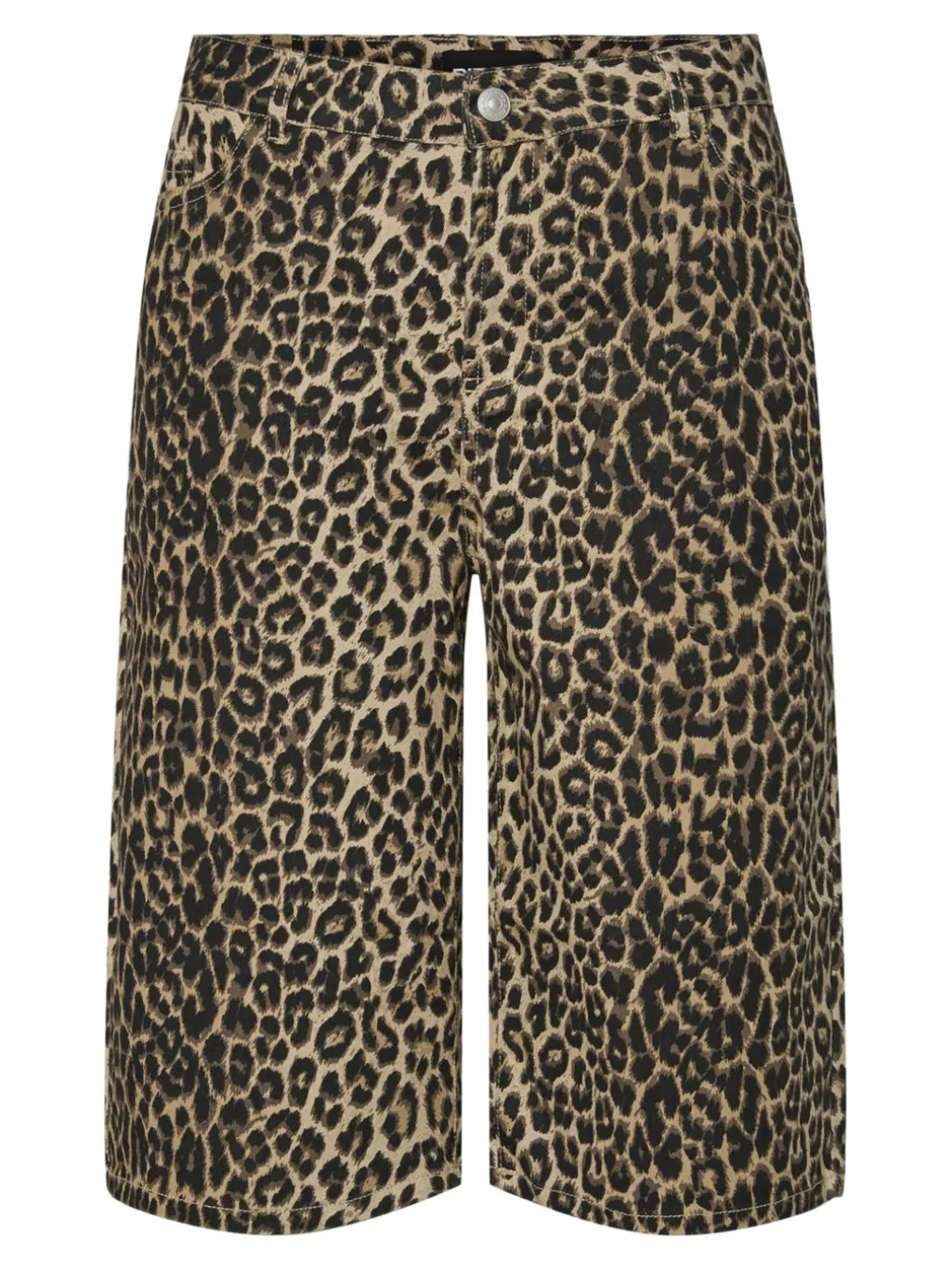 Pcsalume Wide Denim Shorts