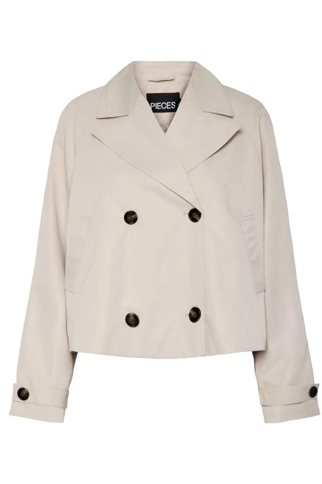 Pcscarlett Ls Short Trenchcoat