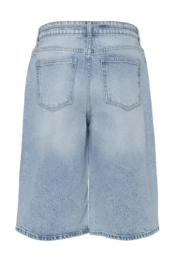 Pcselma Wide Denim Shorts