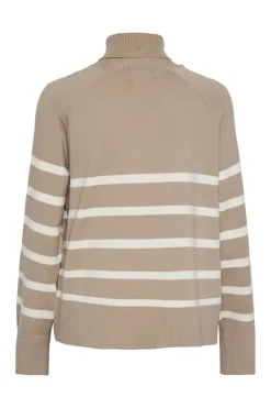 Pcsia Ls Rollneck Knit