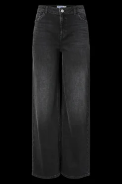 Pcsilke Wide Jeans Bl