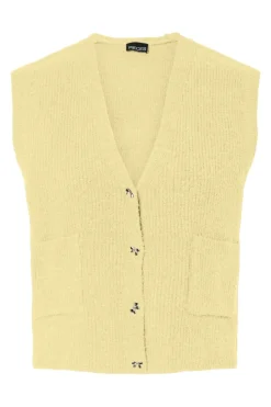 Pcsilly Sl V-Neck Knit Vest