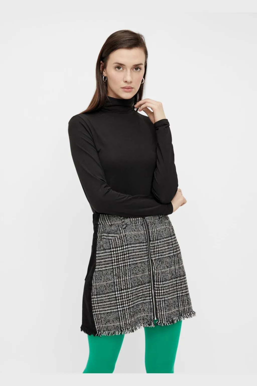 Pcsirene Ls Rollneck Top